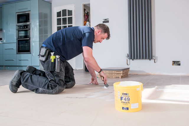 Resilient flooring Adhesives