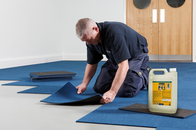 Textile flooring Adhesives