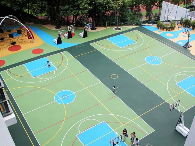 Outdoor Sports & Fitness Floors