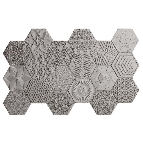 Hexagonal Concrete 960 (panel)